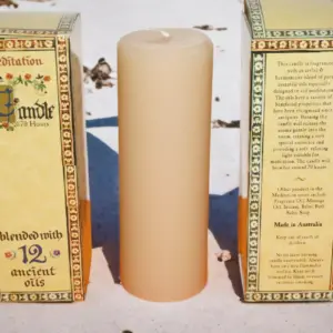 Meditation Range 70-hour candle