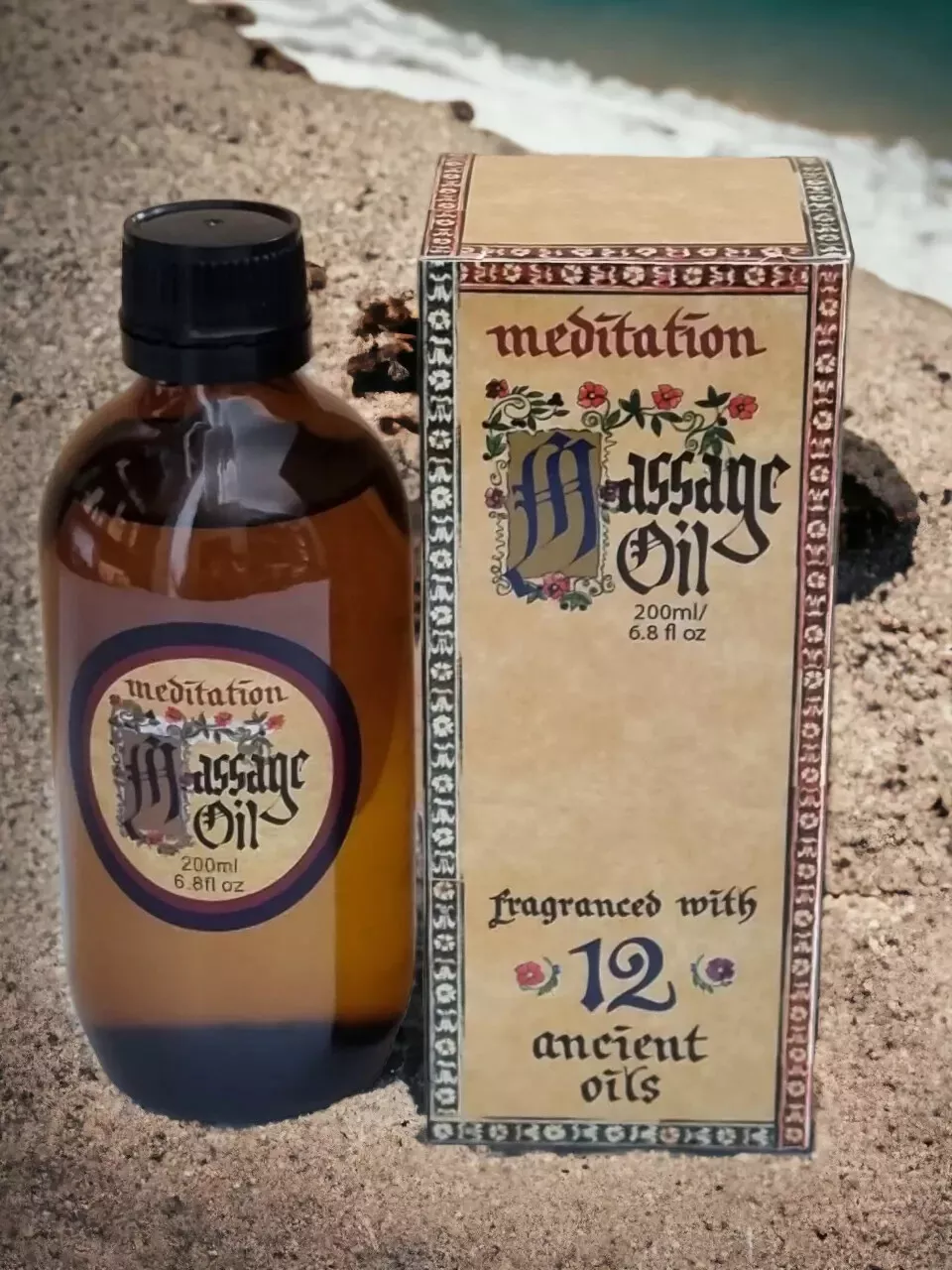 Meditation Range Massage Oil 200mls